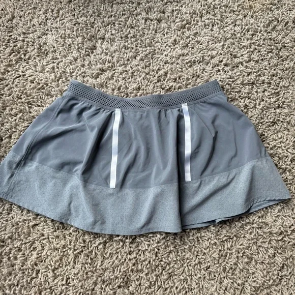 Nike Womens Premier Maria Sharapova Tennis Pickleball Skort Silver Gray - Med - Picture 6 of 6